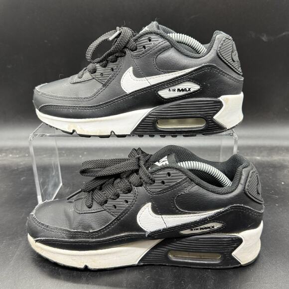 Nike Air Max 90 Trainers Sneakers Black CD6864-010 Youth Size 3.5Y Womens 5 - Picture 2 of 7
